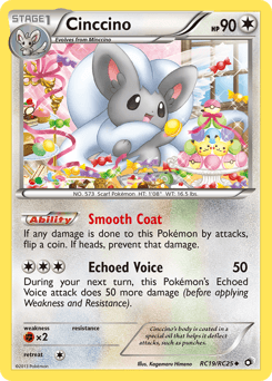 Cinccino RC19/113 — Legendary Treasures