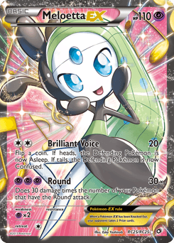 Meloetta-EX RC25/113 — Legendary Treasures