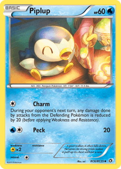 Piplup RC6/113 — Legendary Treasures