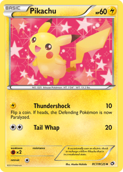 Pikachu RC7/113 — Legendary Treasures