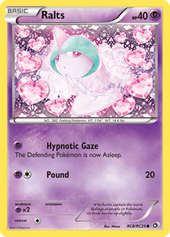 Ralts RC8/113 — Legendary Treasures