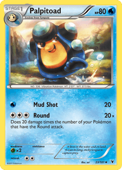 Palpitoad 23/101 — Noble Victories