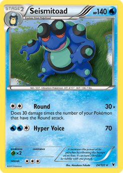 Seismitoad 24/101 — Noble Victories