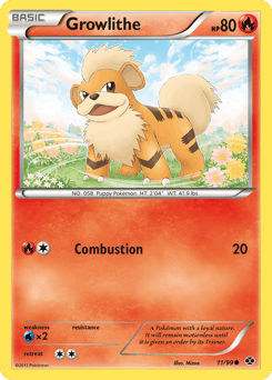 Growlithe 11/99 — Next Destinies