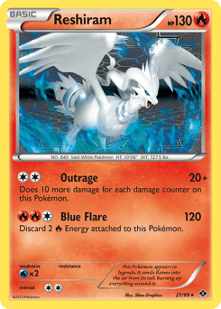 Reshiram 21/99 — Next Destinies