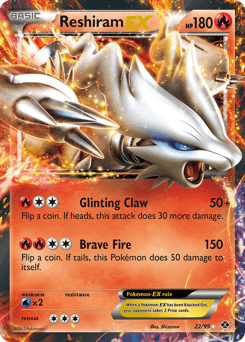 Reshiram-EX 22/99 — Next Destinies