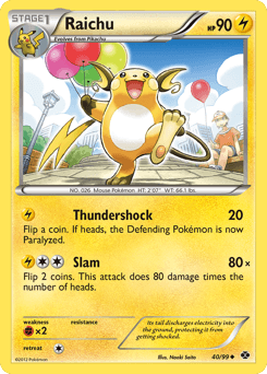 Raichu 40/99 — Next Destinies