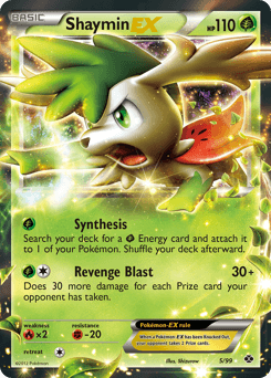 Shaymin-EX 5/99 — Next Destinies