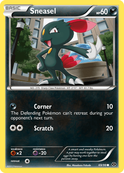 Sneasel 69/99 — Next Destinies