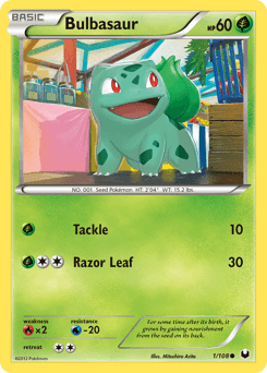 Bulbasaur 1/108 — Dark Explorers
