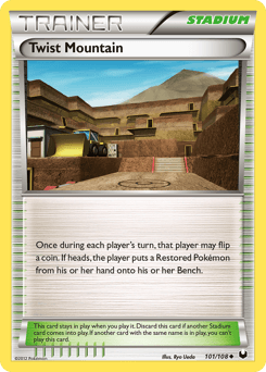 Twist Mountain 101/108 — Dark Explorers