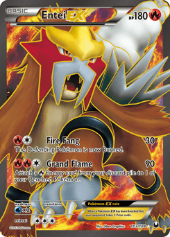 Entei-EX 103/108 — Dark Explorers