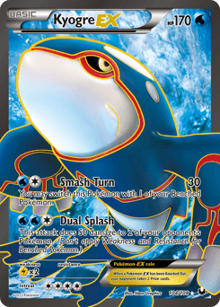 Kyogre-EX 104/108 — Dark Explorers