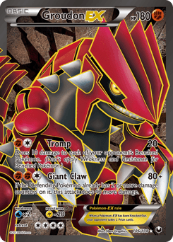 Groudon-EX 106/108 — Dark Explorers