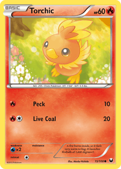 Torchic 15/108 — Dark Explorers