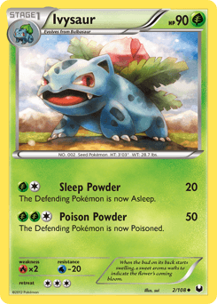 Ivysaur 2/108 — Dark Explorers