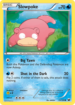 Slowpoke 23/108 — Dark Explorers
