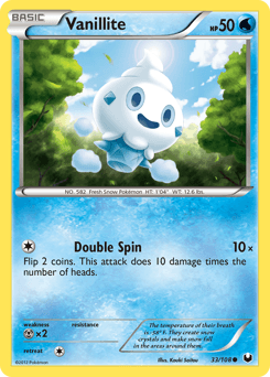 Vanillite 33/108 — Dark Explorers