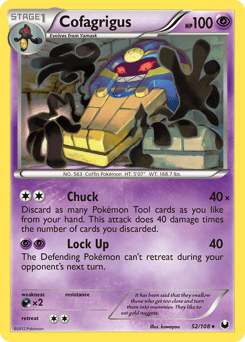 Cofagrigus 52/108 — Dark Explorers