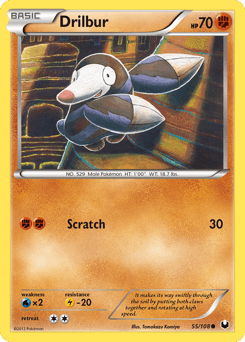 Drilbur 55/108 — Dark Explorers