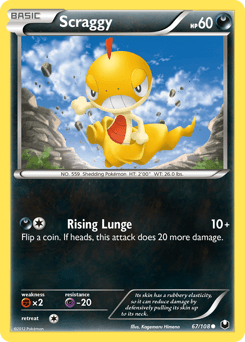 Scraggy 67/108 — Dark Explorers