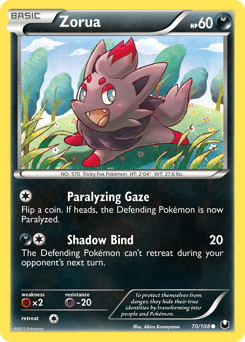Zorua 70/108 — Dark Explorers