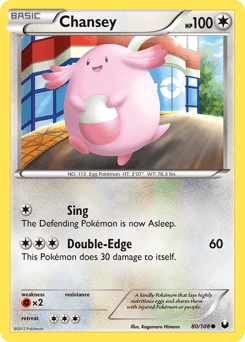 Chansey 80/108 — Dark Explorers