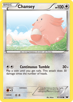 Chansey 81/108 — Dark Explorers