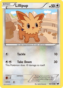 Lillipup 86/108 — Dark Explorers