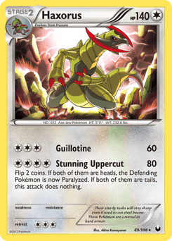 Haxorus 89/108 — Dark Explorers