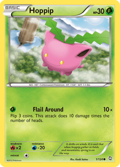 Hoppip 1/124 — Dragons Exalted