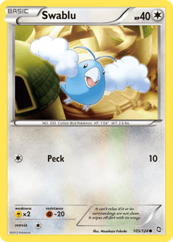 Swablu 105/124 — Dragons Exalted