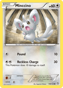 Minccino 109/124 — Dragons Exalted