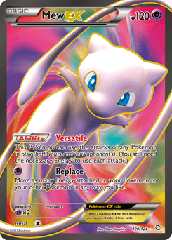 Mew-EX 120/124 — Dragons Exalted