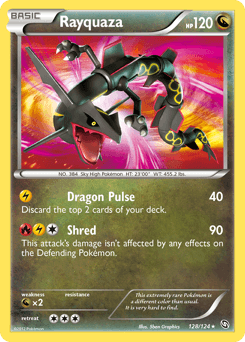 Rayquaza 128/124 — Dragons Exalted