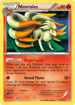 Ninetales 19/124 — Dragons Exalted