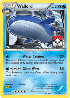 Wailord 26/124 — Dragons Exalted