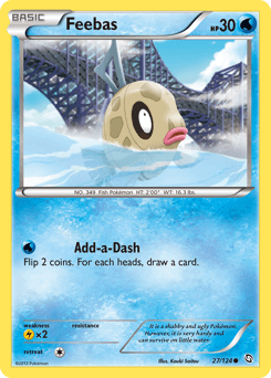 Feebas 27/124 — Dragons Exalted