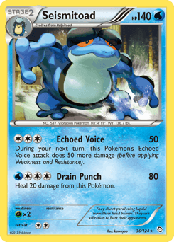 Seismitoad 36/124 — Dragons Exalted