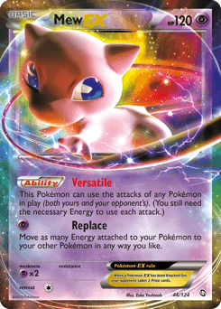 Mew-EX 46/124 — Dragons Exalted