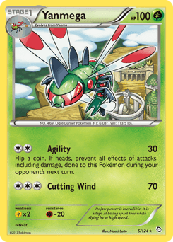 Yanmega 5/124 — Dragons Exalted