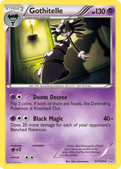 Gothitelle 57/124 — Dragons Exalted