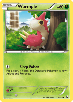 Wurmple 6/124 — Dragons Exalted