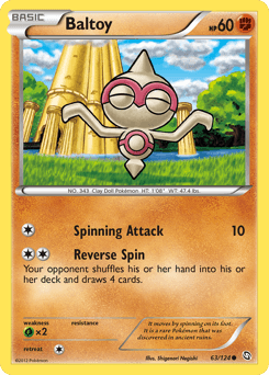 Baltoy 63/124 — Dragons Exalted