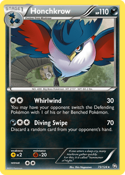 Honchkrow 73/124 — Dragons Exalted