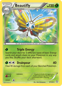 Beautifly 8/124 — Dragons Exalted