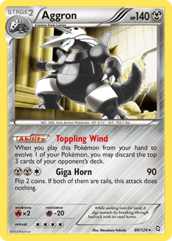 Aggron 80/124 — Dragons Exalted