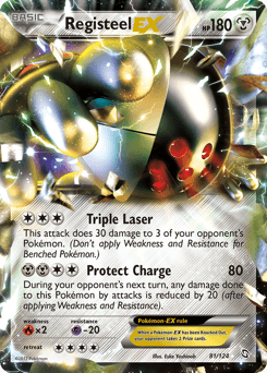 Registeel-EX 81/124 — Dragons Exalted