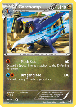Garchomp 90/124 — Dragons Exalted