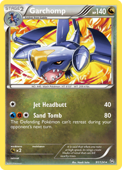 Garchomp 91/124 — Dragons Exalted